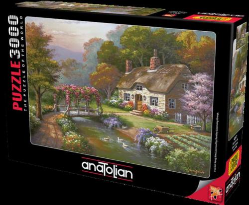 Anatolian Güllü Konak/ Rose Cottage 3000 Parça Puzzle