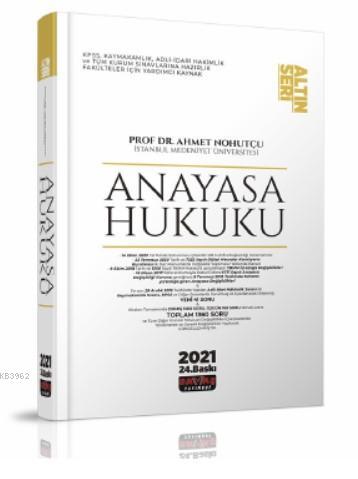 Anayasa Hukuku Konu Anlatımı