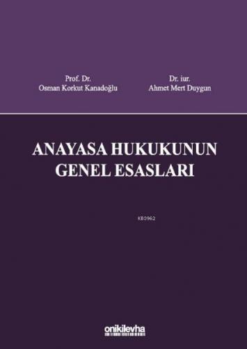 Anayasa Hukukunun Genel Esasları