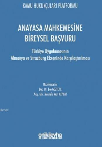Anayasa Mahkemesine Bireysel Başvuru