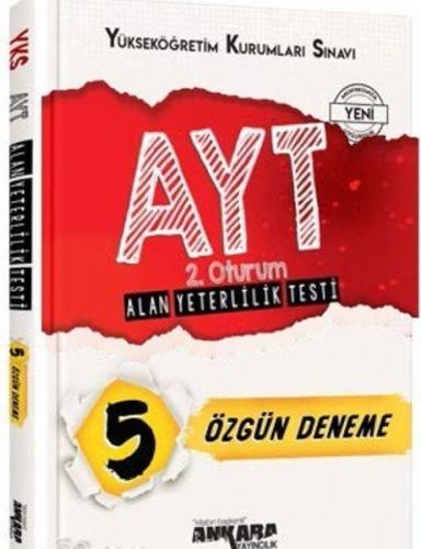 Ankara AYT 5 Özgün Deneme Komisyon