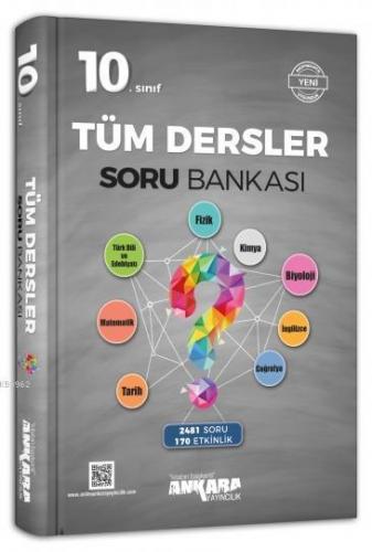 Ankara Yayınları 10. Sınıf Tüm Dersler Soru Bankası Ankara