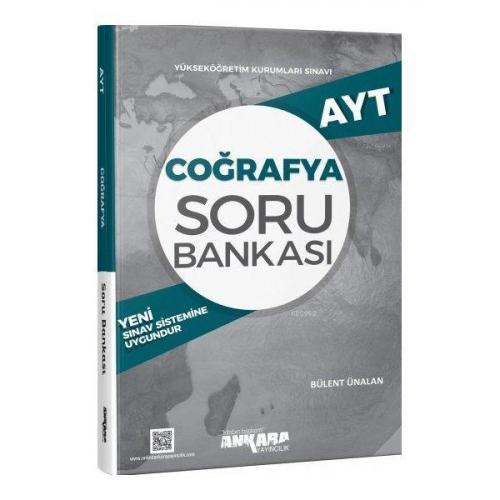 Ankara Yayınları AYT Coğrafya Soru Bankası Ankara