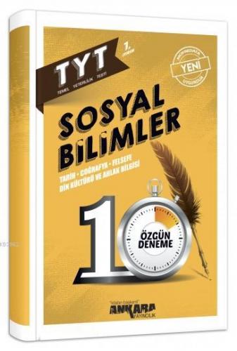Ankara Yayınları TYT Sosyal Bilimler 10 Özgün Deneme Ankara
