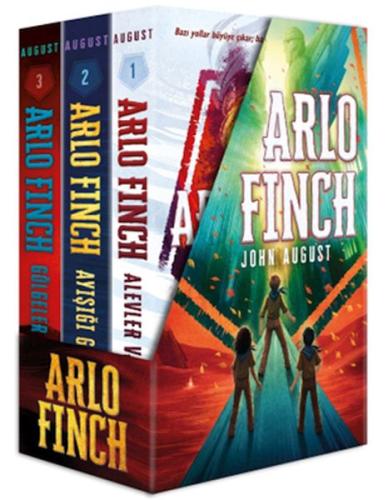 Arlo Finch 3 Kitap Takım (Kutulu + Ciltli) John August