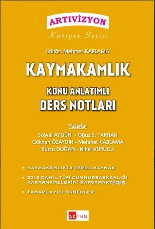 Artıvizyon Kaymakamlık Ders Notları