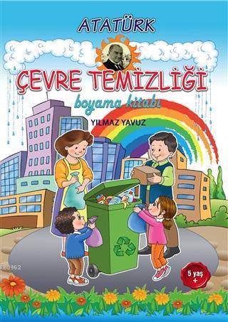Atatürk Çevre Temizliği Boyama Kitabı
