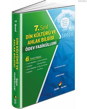 Aydın 7.Sınıf Din Kültürü ve Ahlak Bilgisi Ödev Fasikülleri
