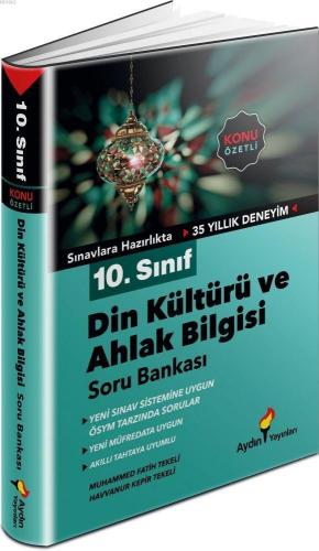 Aydın Yayınları 10. Sınıf Din Kültürü ve Ahlak Bilgisi Konu Özetli Sor