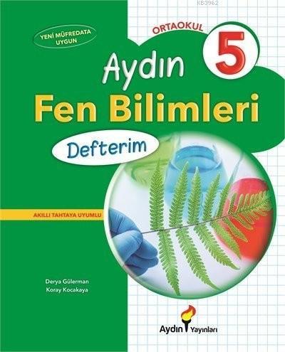 Aydın Yayınları 5. Sınıf Fen Bilimleri Defterim Aydın