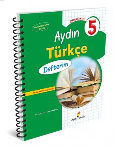 Aydın Yayınları 5. Sınıf Türkçe Defterim Aydın