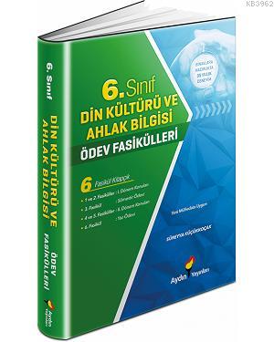 Aydın Yayınları 6. Sınıf Din Kültürü ve Ahlak Bilgisi Ödev Fasikülleri Aydın