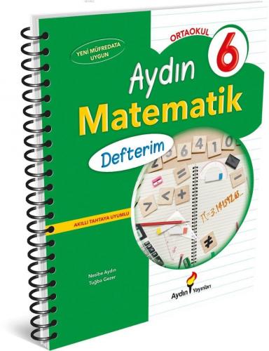 Aydın Yayınları 6. Sınıf Matematik Defterim Aydın