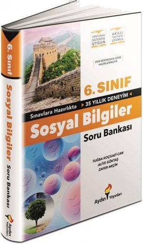 Aydın Yayınları 6. Sınıf Sosyal Bilgiler Soru Bankası Aydın