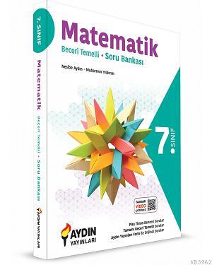 Aydın Yayınları 7. Sınıf Matematik Beceri Temelli Tamamı Video Çözümlü Soru Bankası Aydın