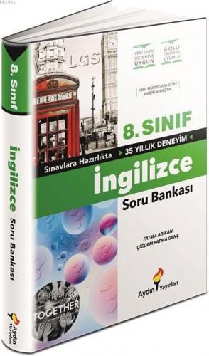 Aydın Yayınları 8. Sınıf LGS İngilizce Soru Bankası Aydın
