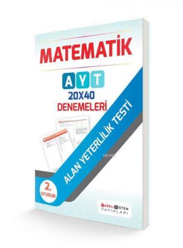 AYT 2. Oturum Matematik 20x40 Denemeleri