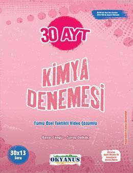 Ayt 30 Kimya Denemesi
