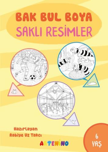 Bak Bul Boya – Saklı Resimler 6 Yaş Rabiye Uz Takcı