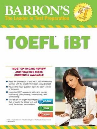 Barron's TOEFL IBT With Cd-Rom and Mp3 Audio CDs, 15th Edition Pamela 