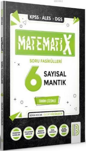 Benim Hocam Yayınları 2021 KPSS ALES DGS MatematiX Soru Fasikülleri 6