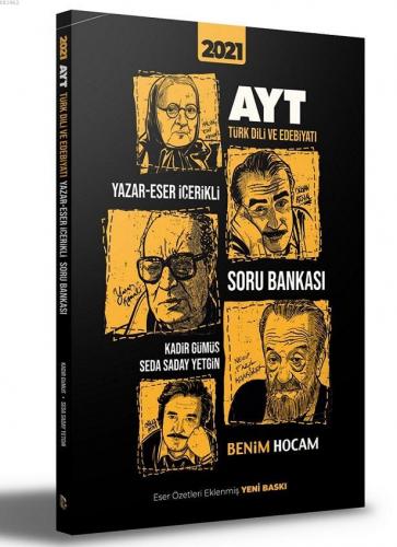 Benim Hocam Yayınları AYT Türk Dili ve Edebiyatı Yazar Eser İçerikli S