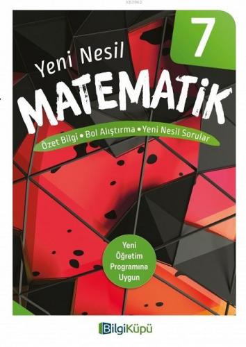 Bilgi Küpü Yayınları 7. Sınıf Matematik Yeni Nesil Bilgi Küpü