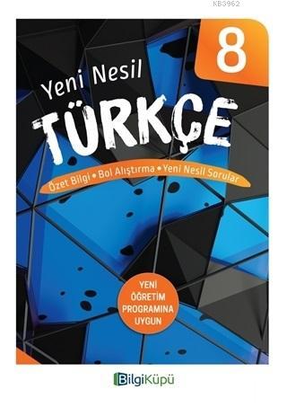 Bilgi Küpü Yayınları 8. Sınıf LGS Yeni Nesil Türkçe Bilgi Küpü Kolekti