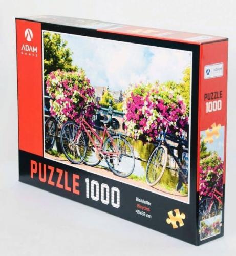 Bisikletler 1000 Parça Puzzle