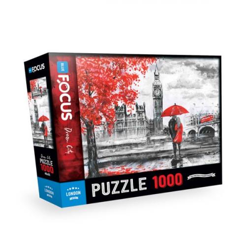 Blue Focus 1000 Parça Puzzle London