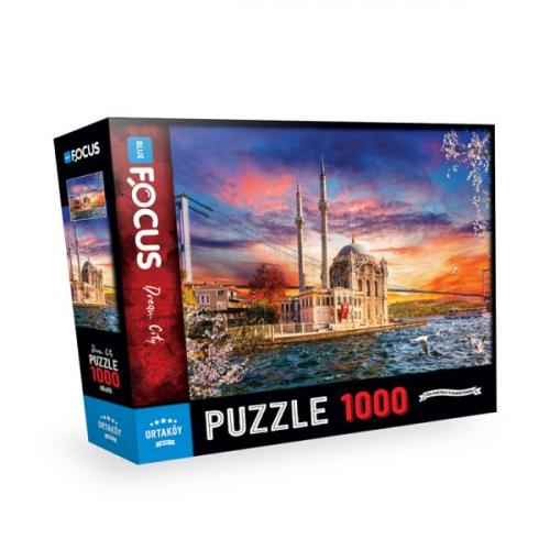 Blue Focus 1000 Parça Puzzle Ortaköy