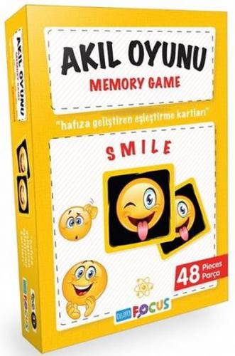 Blue Focus Memory Game Smile - Akıl Oyunu