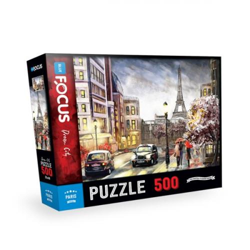 Blue Focus Paris - Puzzle 500 Parça