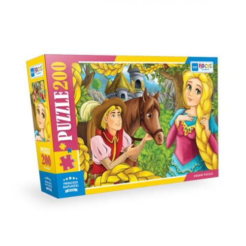 Blue Focus Princess RapunzeL (Prenses Rapunzel) - Puzzle 200 Parça