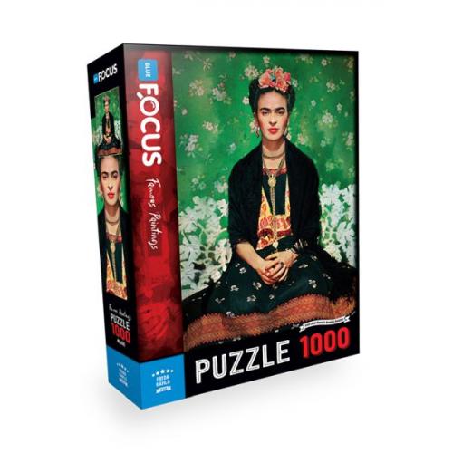 Blue Focus Puzzle Frida Kahlo 1000 Parça