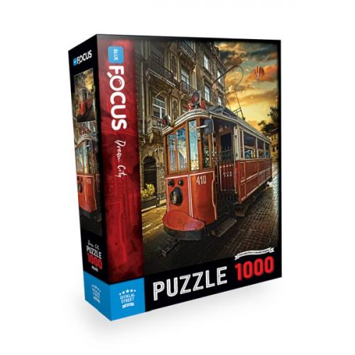 Blue Focus Puzzle İstiklal Caddesi 1000 Parça