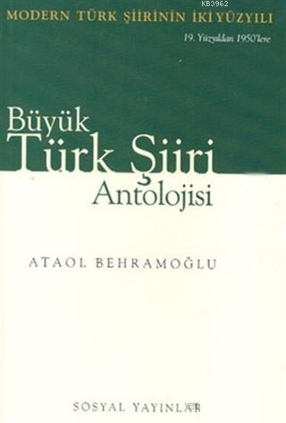 Büyük Türk Şiiri Antolojisi (2 Cilt Takım) Ataol Behramoğlu