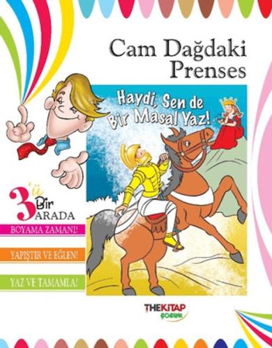 Cam Dağdaki Prenses (Üçü Bir Arada Etkinlik Kitabı)