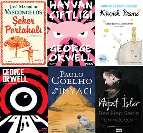 Can Sanat Kampanya Kolisi (77 Çeşit 120 Kitap)