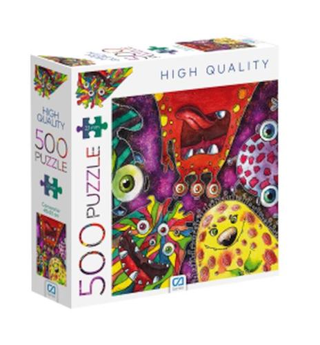 Canavarlar Puzzle 500