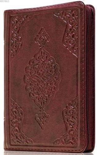 Çanta Boy Kur'an-ı Kerim (Bordo Renk, Kılıflı, Mühürlü)