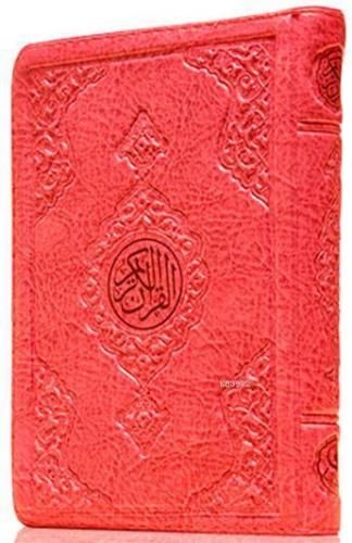 Çanta Boy Kur'an-ı Kerim (Pembe Renk, Kılıflı, Mühürlü) Kolektif