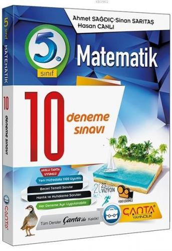 Çanta Yayınları 5. Sınıf Matematik 10 Deneme Sınavı Çanta