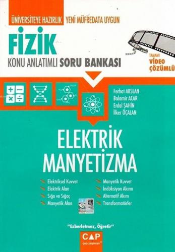 Çap Yayınları Üniversiteye Hazırlık Fizik Elektrik Manyetizma Konu Anl
