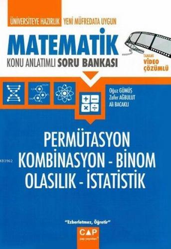 Çap Yayınları Üniversiteye Hazırlık Matematik Permütasyon Kombinasyon 