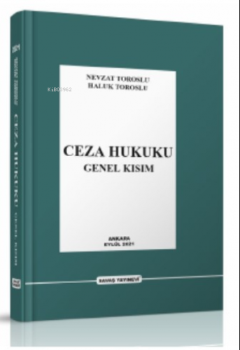 Ceza Hukuku Genel Kısım