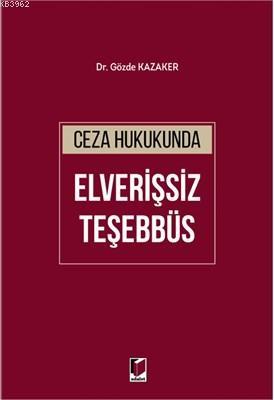Ceza Hukukunda Elverişsiz Teşebbüs