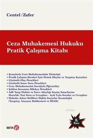 Ceza Muhakemesi Hukuku Pratik Çalışma Kitabı Hamide Zafer