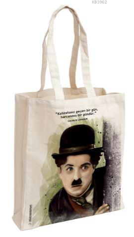 Charlıe Chaplın Aforizma Bez Çanta
