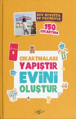 Çıkartmaları Yapıştır Evini Oluştur - Dev Boyutta Ev Posteriyle, 150 Çıkartma